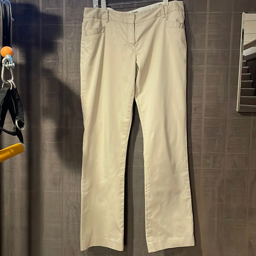 Express Columnist Dress Pants. Tan. Size 10R.  Inseam 32”.